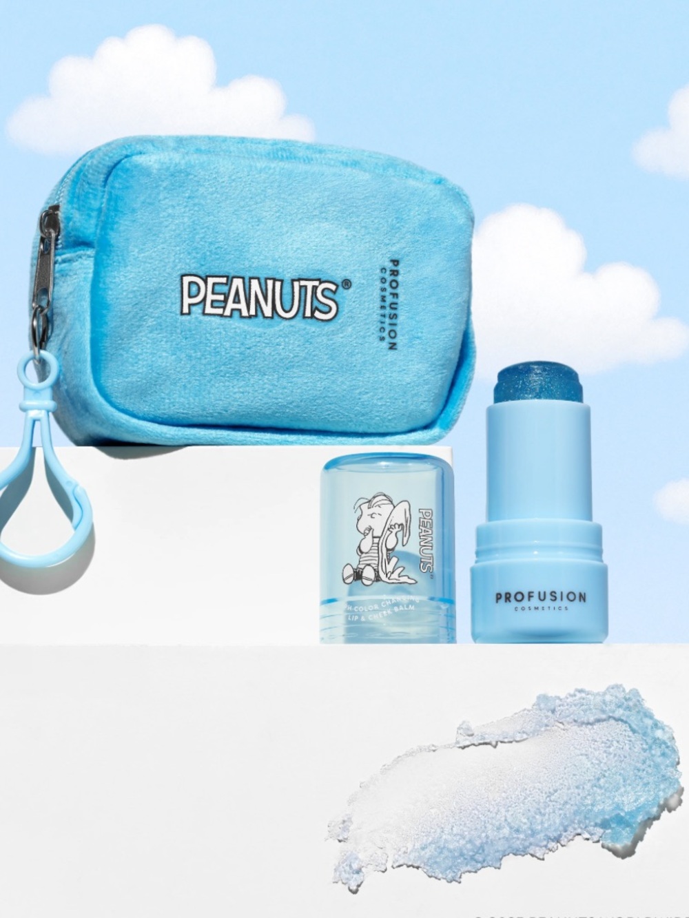 Peanuts x Profusion Cosmetic Pouch & Tint